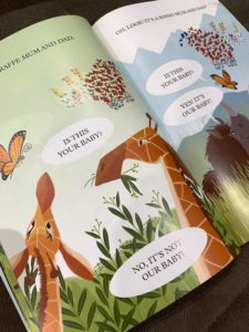 Livros em ingles para iniciantes com Martha and the woolly Rhino